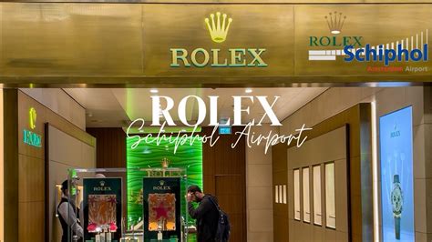 rolex taxfree schiphol|Rolex Schiphol watch.